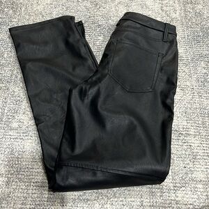 Good American faux leather pants